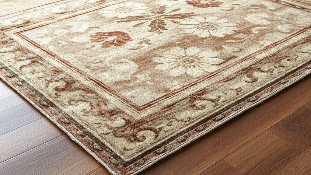 choosing quality distressed silk rugs