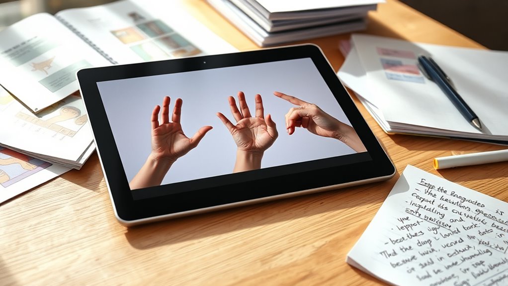 E‑Books With Interactive Sign Video: Production Workflow 2 clear respectful sign scripting