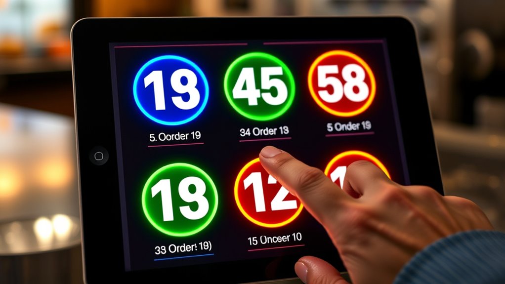 Restaurant Apps That Display Order Numbers Visually 9 clear visual order identification