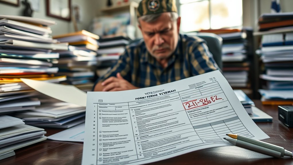 common errors on va form