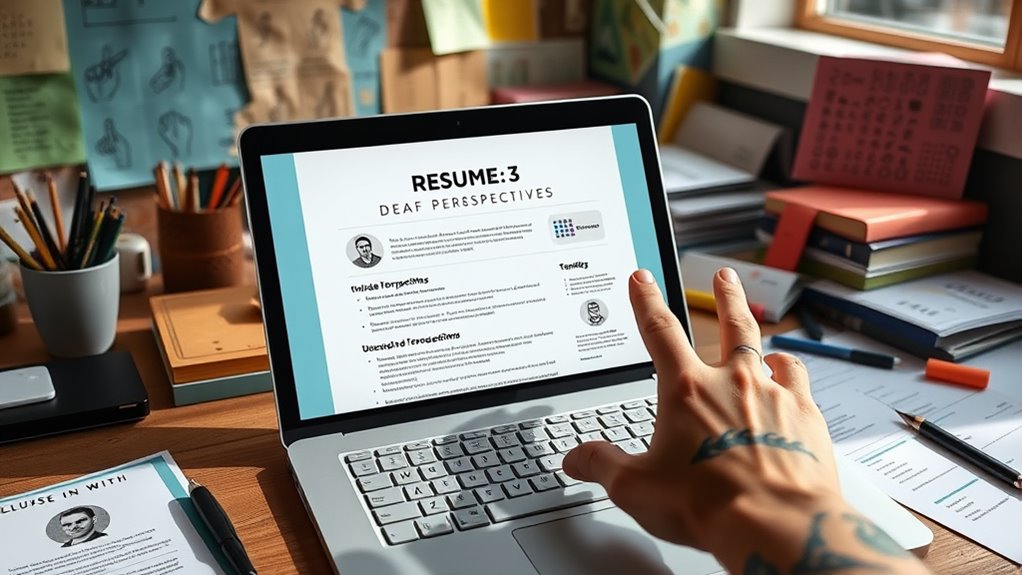 customize resume for inclusion