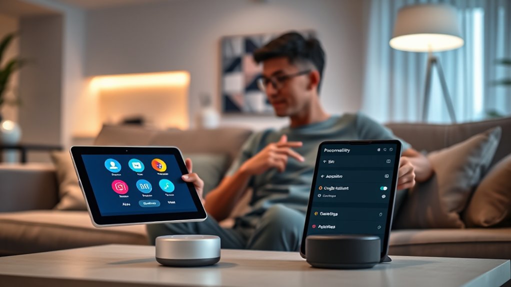 customize voice assistant accessibility