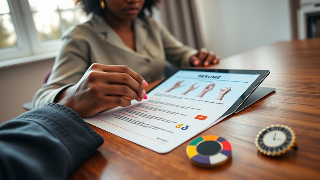 deaf centric resume writing