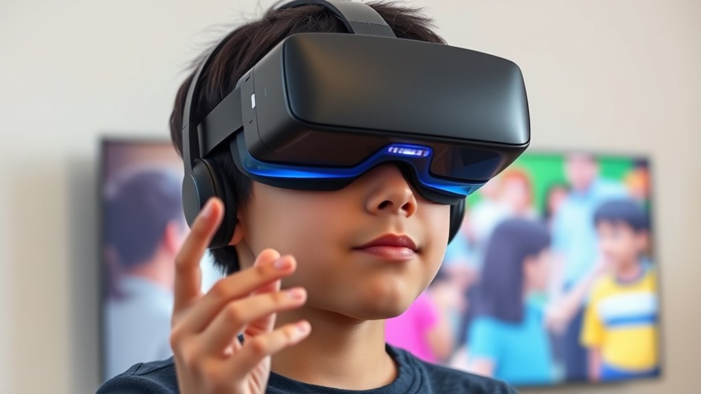 Virtual Reality Exposure for Social Anxiety in Deaf Teens 3 deaf teens social challenges