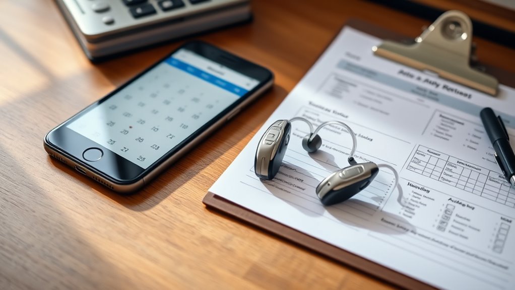 document hearing treatment records