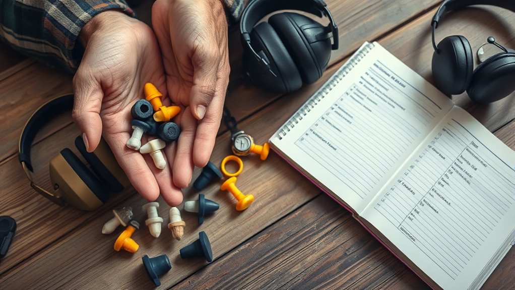 document noise exposure evidence