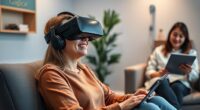 Virtual Reality Distraction Therapy: Early Findings 2 early vr distraction therapy