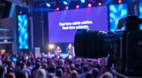 edge ai improves live captioning