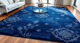 elegant durable navy rugs