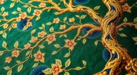 elegant durable silk carpets