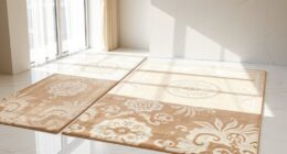 elegant neutral silk carpets