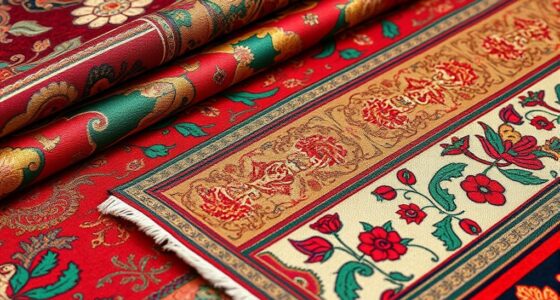 elegant persian silk carpets