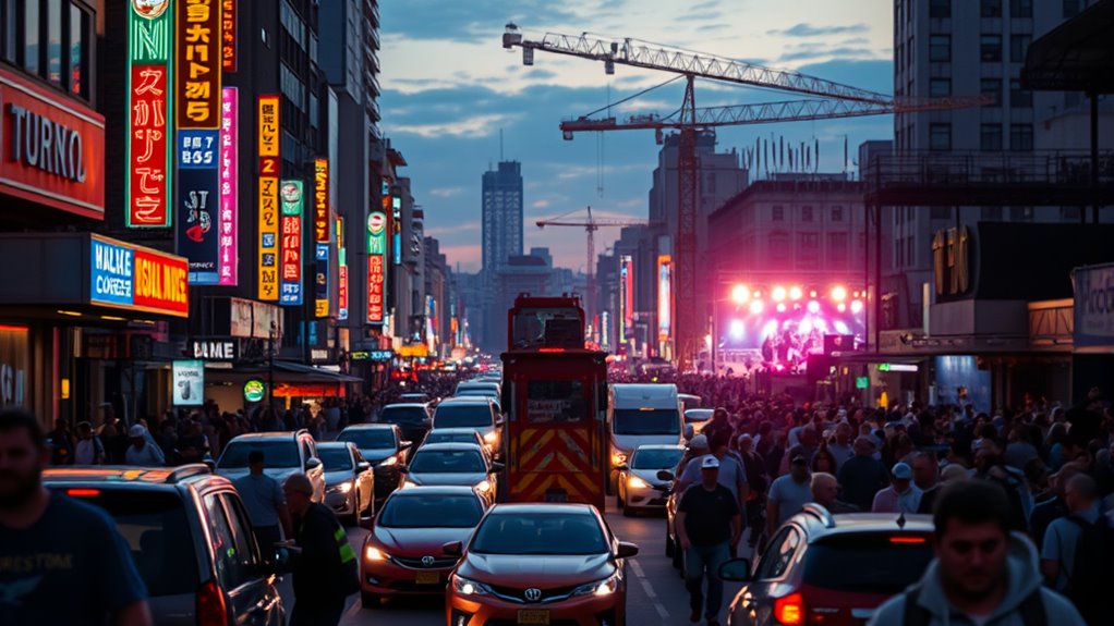 exposure to loud noises