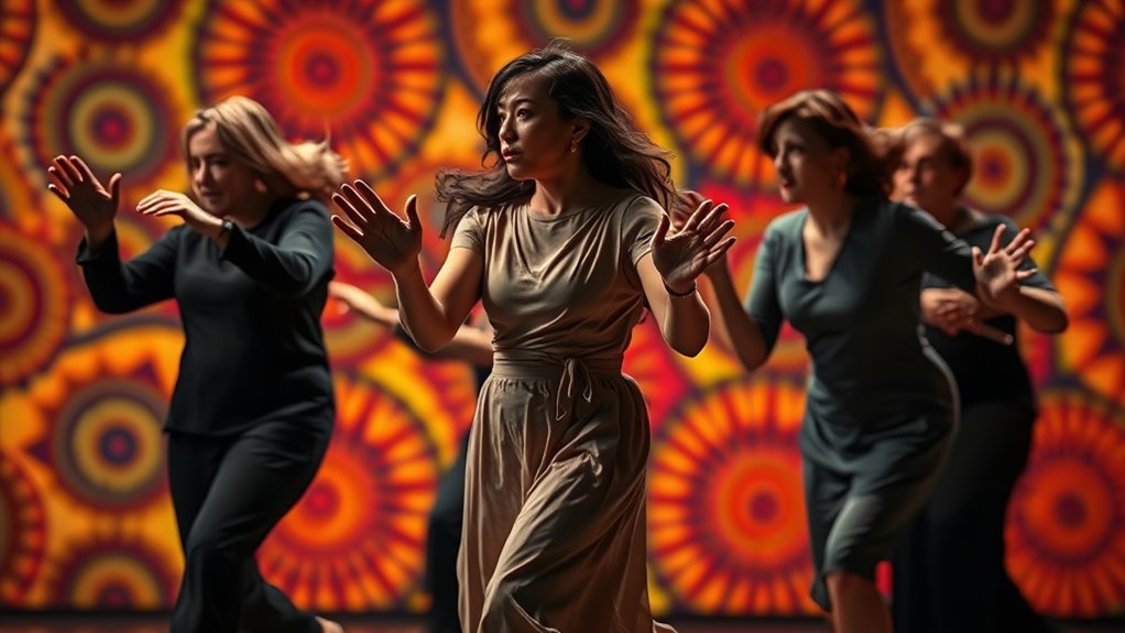 expressive movement creates rhythm