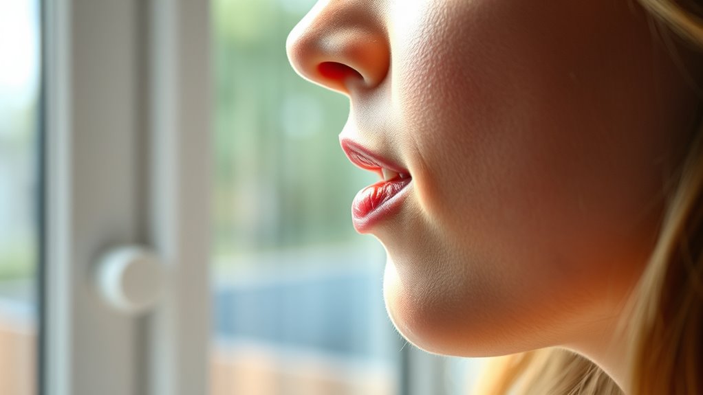 focus on facial movements