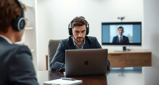 handling interviews with hearing difficulties