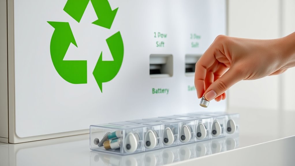 hearing device battery recycling