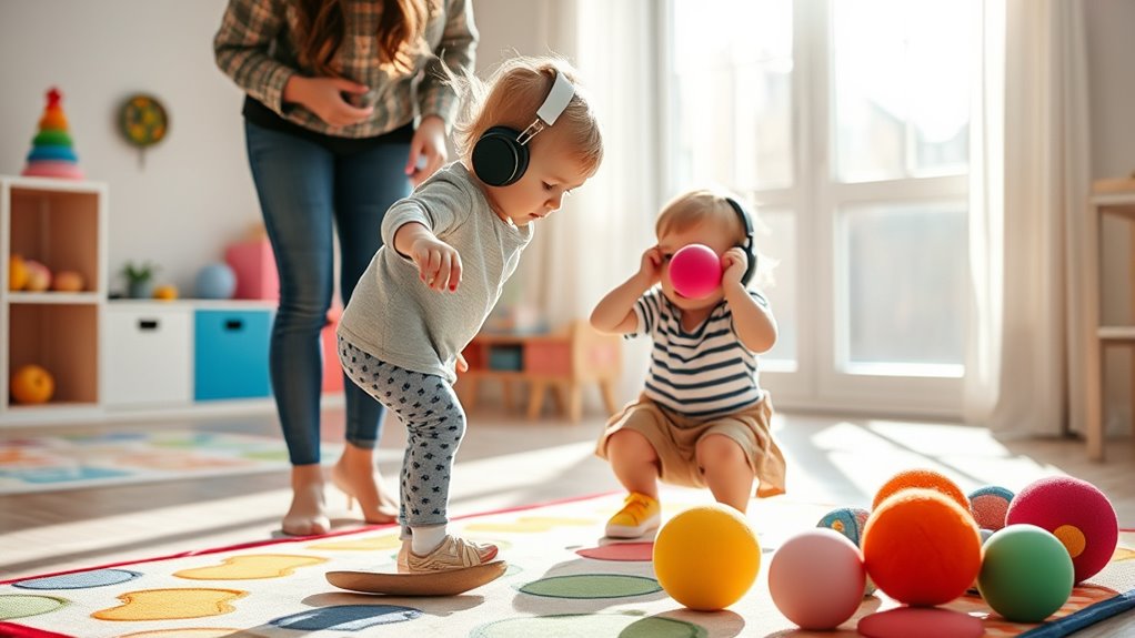 integrate multisensory daily routines