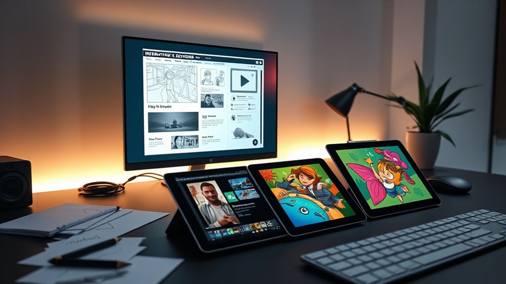 interactive sign video production