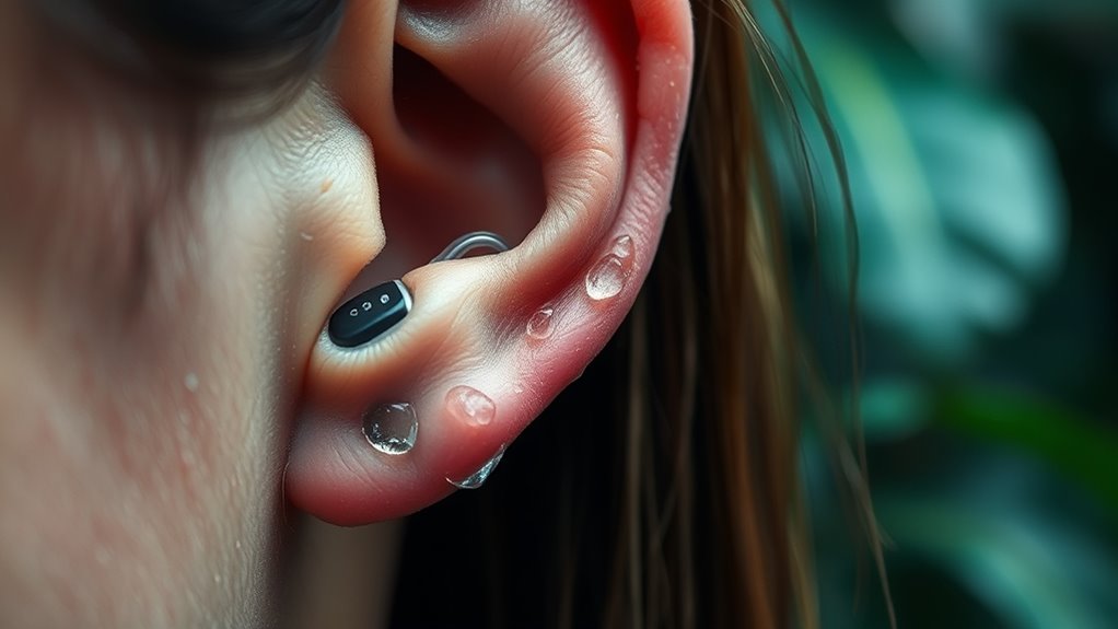 keep hearing devices dry