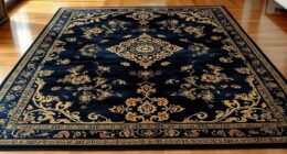 luxury black gold rugs