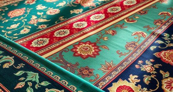luxury durable silk rugs
