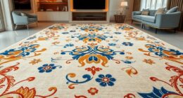 luxury durable silk wool rugs