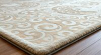 luxury metallic accent rugs