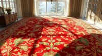 luxury oversized silk carpets