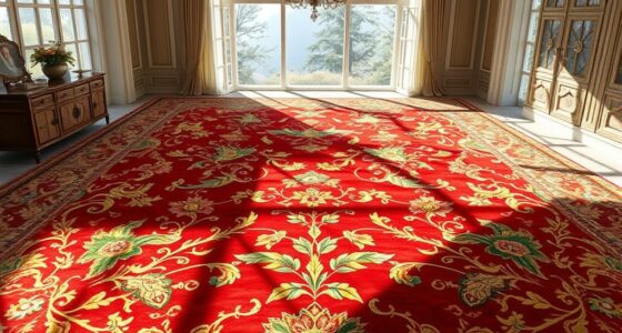 luxury oversized silk carpets