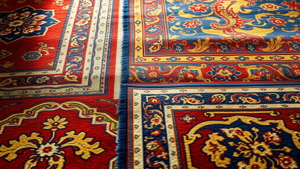 luxury vintage silk carpets
