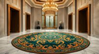 luxury yilong foyer rugs