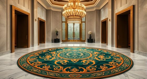 luxury yilong foyer rugs