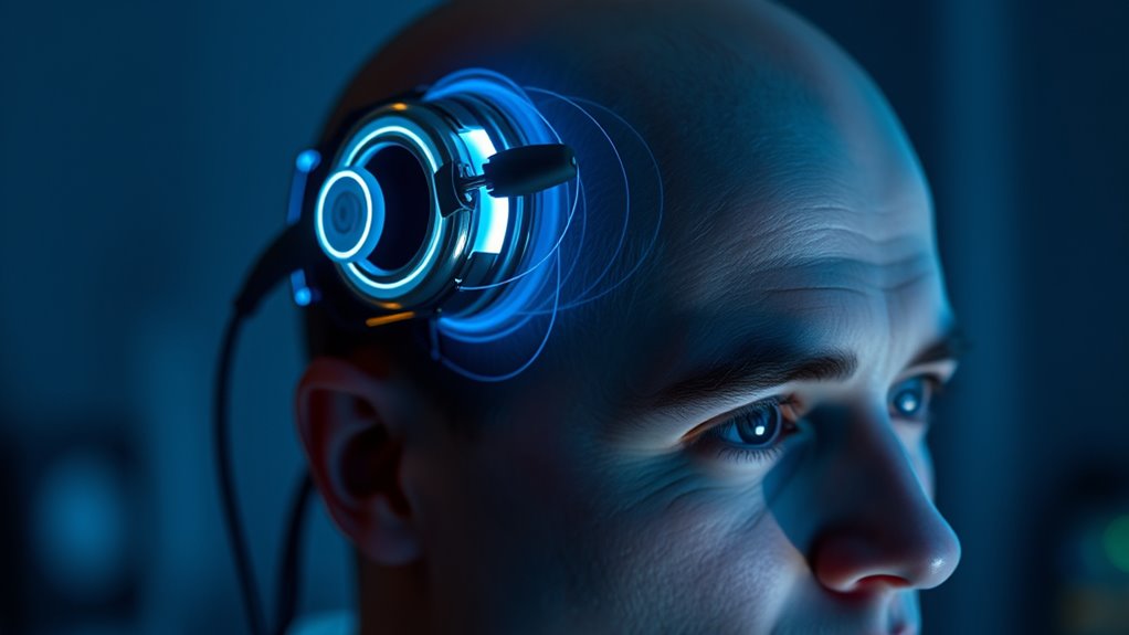 Using Transcranial Magnetic Stimulation to Treat Auditory Hallucinations 4 magnetic pulses modulate neural activity