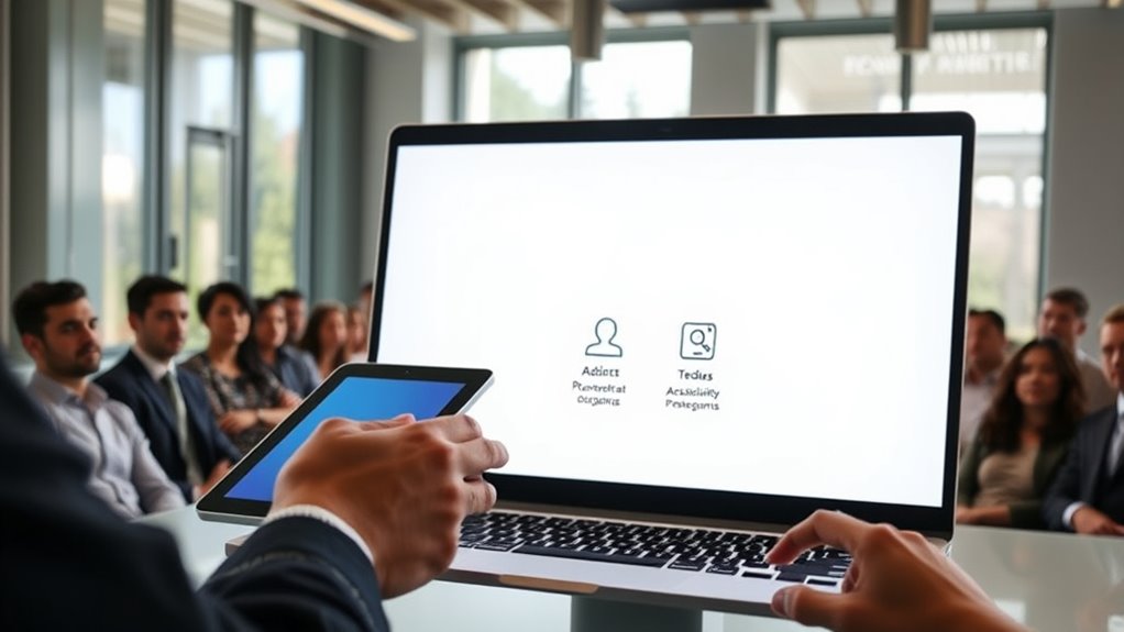make presentations more accessible