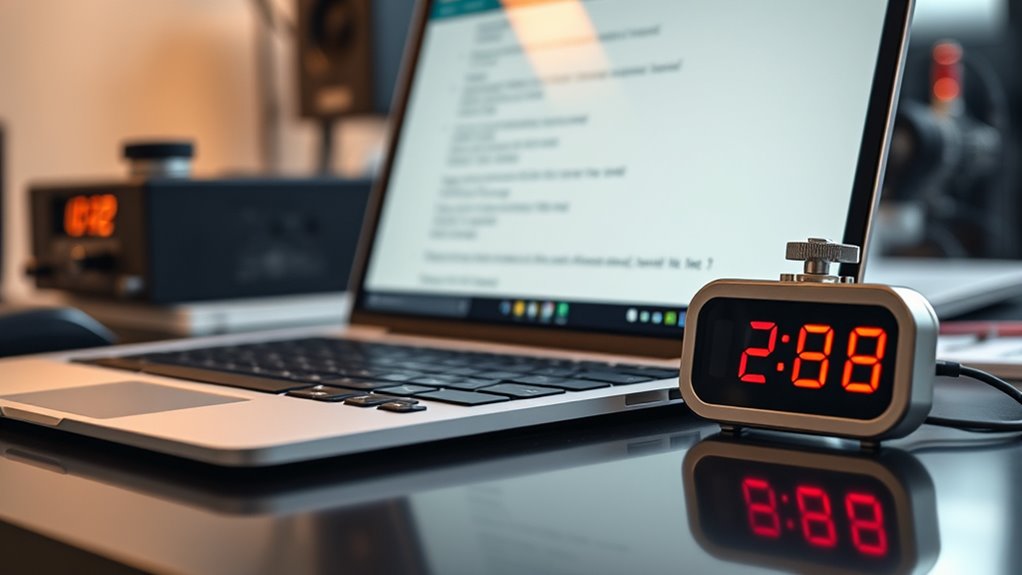 measuring transcription system delays