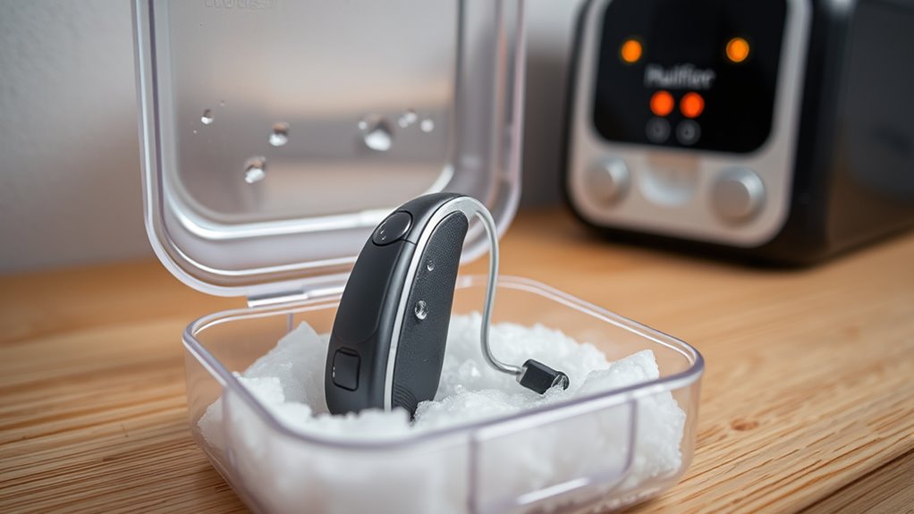 moisture control preserves hearing devices