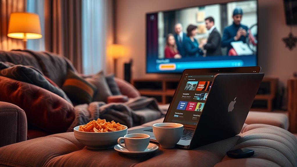 movie night captioning options