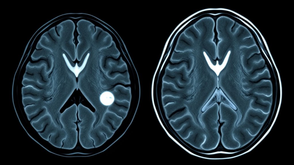 mri distinguishes acoustic neuroma