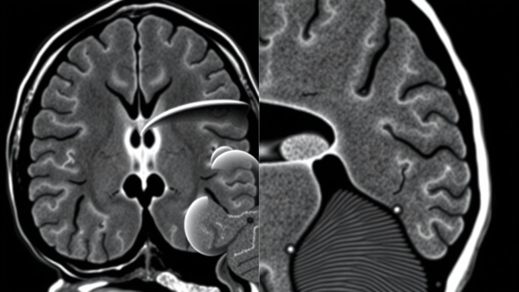 mri distinguishes intracranial tumors