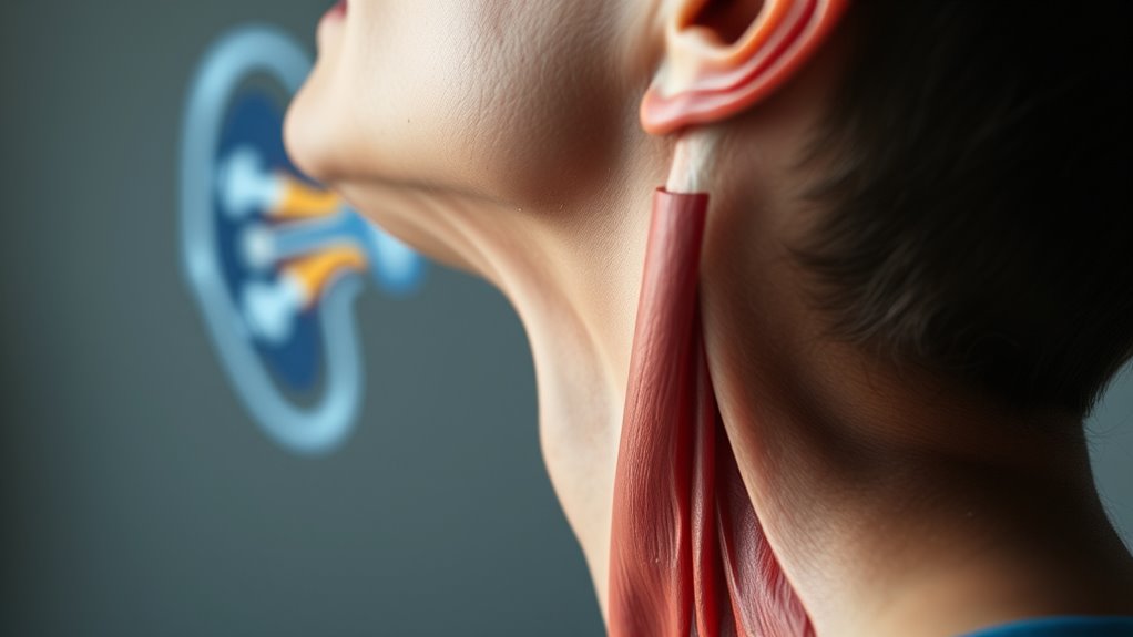 muscle nervous system auditory connection