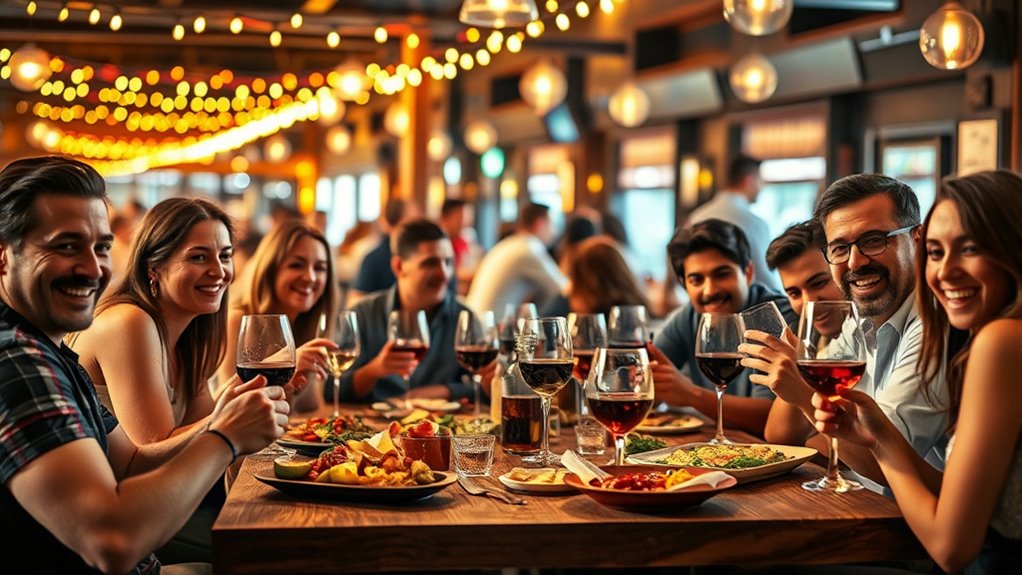 navigating noisy group dining