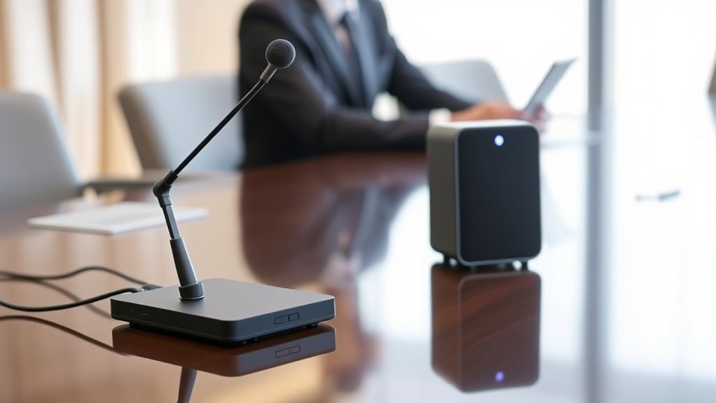 portable meeting audio systems