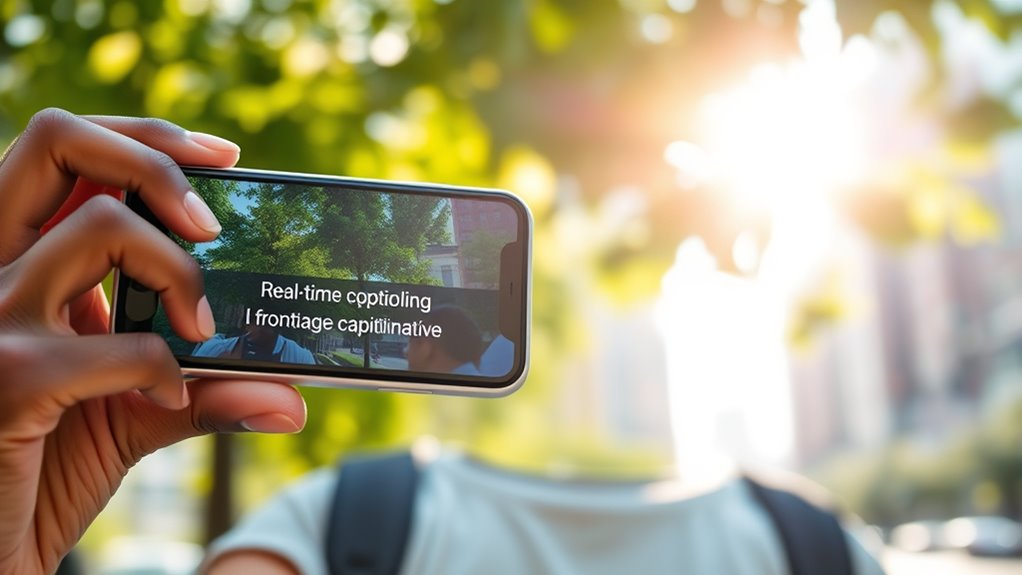 real time captioning enhances accessibility