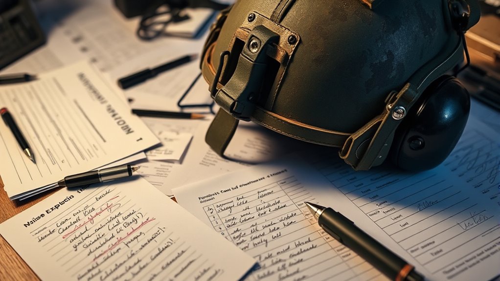 Military Occupational Noise Exposure: Building Your Case 4 record noise exposure incidents