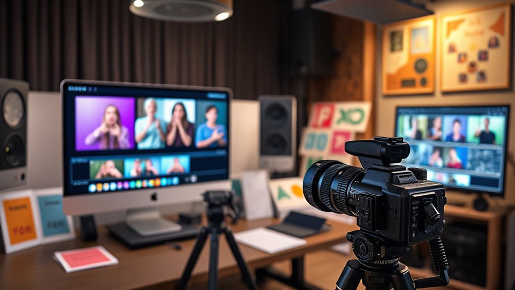 E‑Books With Interactive Sign Video: Production Workflow 4 refine synchronize enhance clarity