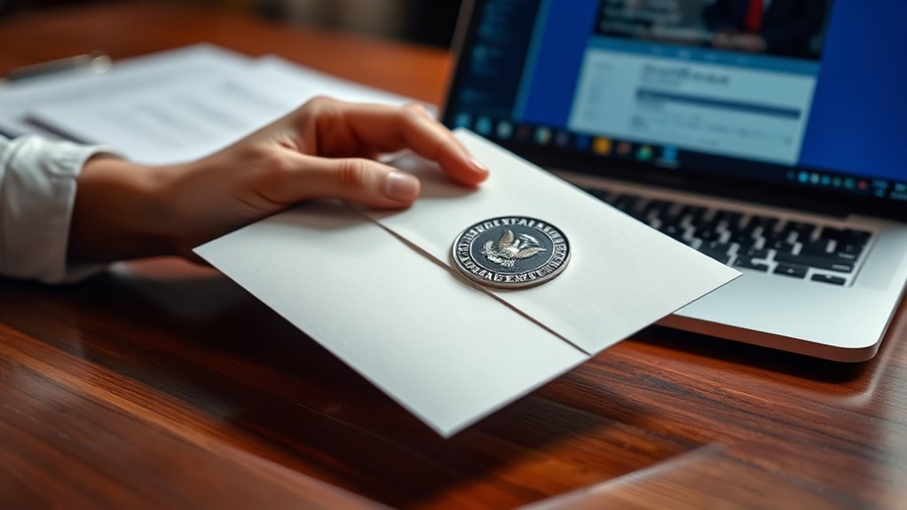 requesting confidential records securely