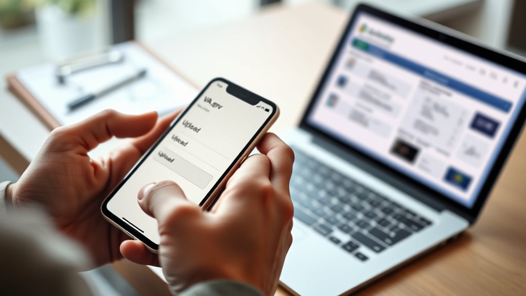 How to Upload Private Medical Records to VA.gov 3 secure va gov account access