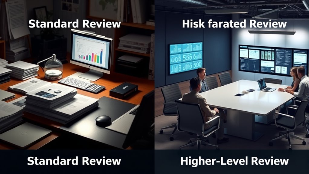 select appropriate review process