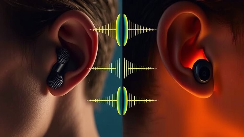 sound transmission pathways comparison
